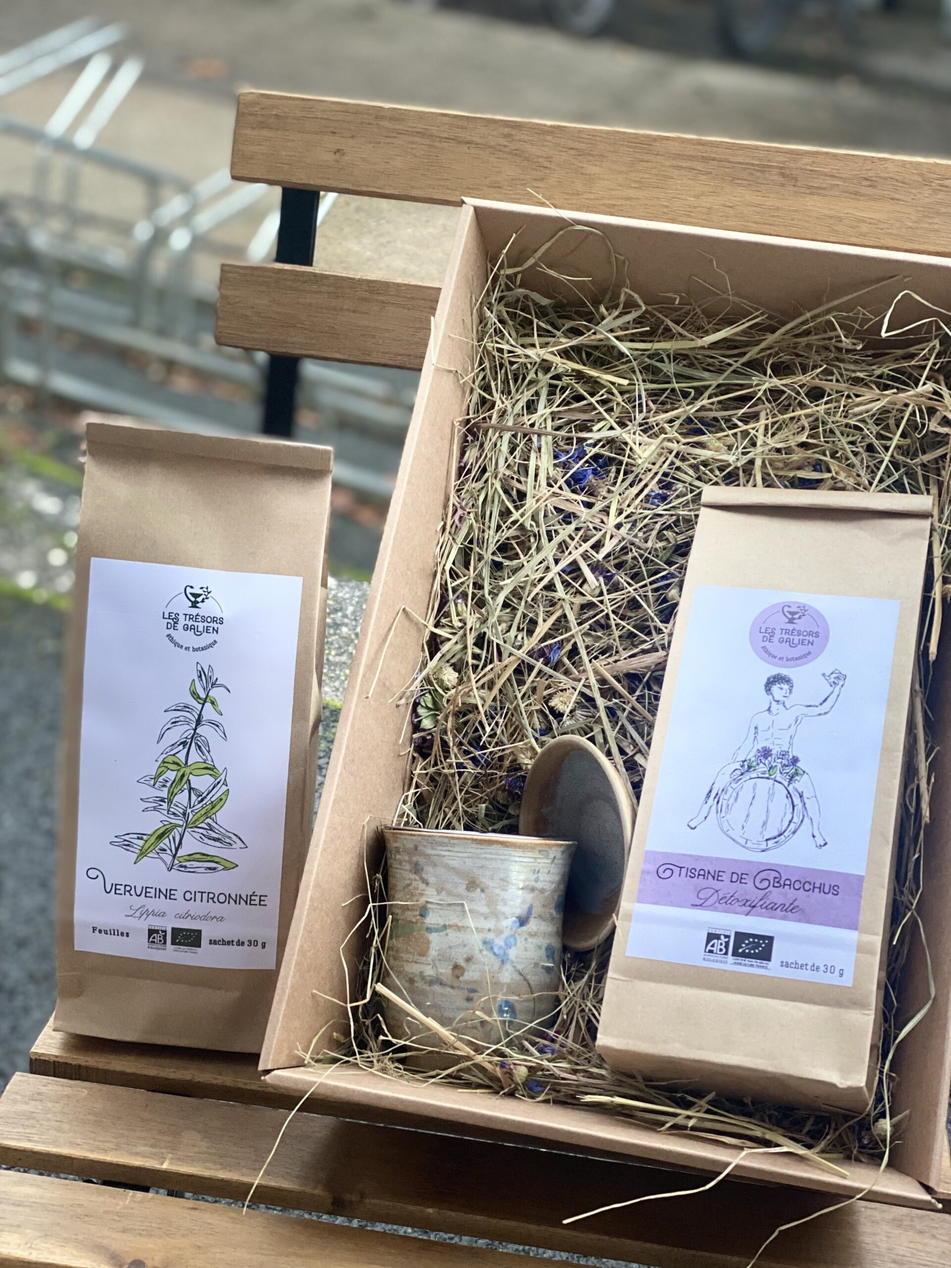 Coffret de Noël : Tasse en céramique et duo de tisanes