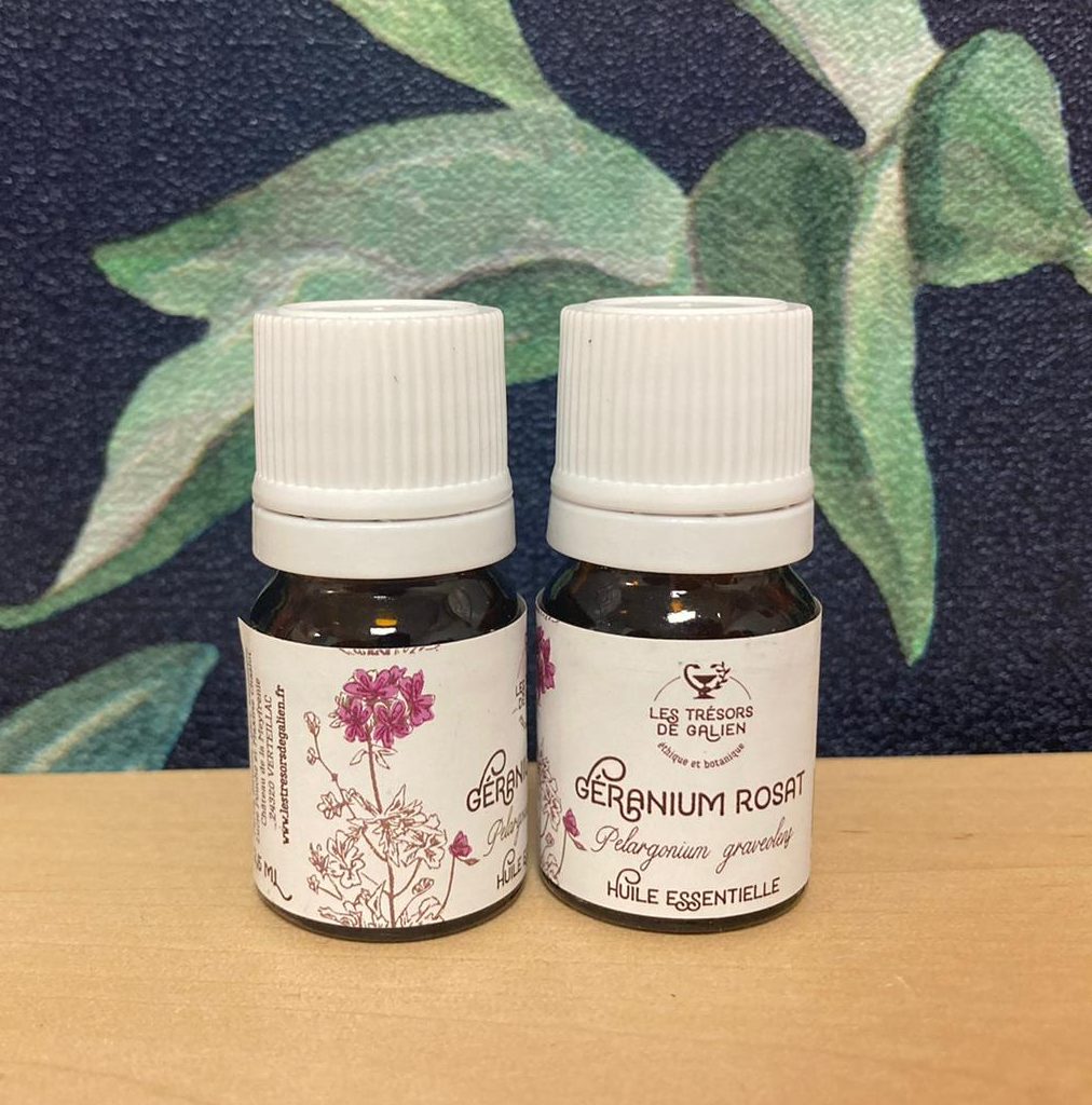 Huile essentielle de Géranium rosat