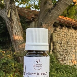 Huile essentielle de Thym à linalol.